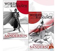 Stormlight Archive Book Two Brandon Sanderson Collection 2 Books Bundle With Gift Journal (Words of Radiance Part One, Words of Radiance Part Two)