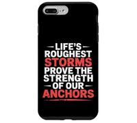 Storms Reveal The Strength of Our Anchors |- Carcasa para iPhone 7 Plus/8 Plus