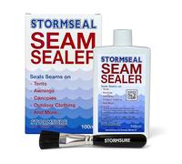 Stormseal Sellador de Costuras de 100 ml, Costuras Impermeables en Tiendas de campaña y Fugas de Agujeros en Telas con fácil aplicación de Cepillo