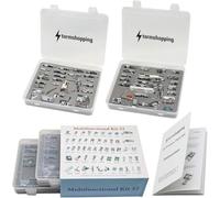 Stormshopping - Juego de Patas prensadoras para máquina de Coser doméstica de Marca Janome, Brother, Cantante de caña Baja, 52 Unidades Deluxe Package