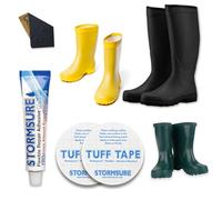 Stormsure Wellington Kit de reparación de botas - transparente - pegamento industrial Wellie, adhesivo de poliuretano, impermeable