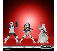 STAR WARS The Vintage Collection Stormtroopers of The Empire, 3.75 pulgadas, figura de acción coleccionable premium, paquete de 3