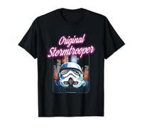 Stormtrooper Retro City Synthwave Original Camiseta