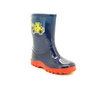 StormWells Botas de agua con diseño de excavadora para niños (DF985)
