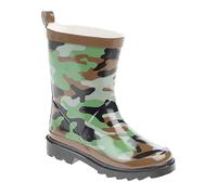 StormWells Botas de agua de estampado de camuflaje para niños (DF991)