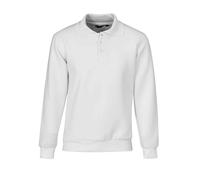 Storvik Napoli sudadera de trabajo con cuello tipo polo blanca 2XL