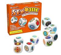 Story Time Dice - Convenient Carrying 9X Storytelling Cubes | Endless Possibilities Imaginative Play, 54 Iconic Storytellings Game Dices, Fun Family Games for Kids and Adults