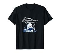 Story Whisperer Ghost Book Lover Gráfico Camiseta