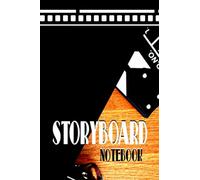 Storyboard Notebook: Notebook Sketchbook Template Panel Pages for Storytelling / Blank Storyboard Sketchbook