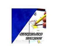 Storyboard Notebook: Notebook Sketchbook Template Panel Pages for Storytelling / Blank Storyboard Sketchbook