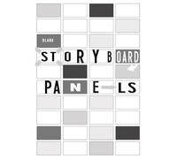 Storyboard Panel Sketchbook: 16:9 Aspect Ratio Blank Panels