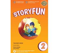 Storyfun for Starters Level 2 Teacher's Book with Audio Second Edition - 9781316617090 (SIN COLECCION)