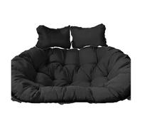 STORYSUNG CojíN Silla Tipo Huevo Colgante 2 Personas, CojíN Columpio Plazas Exteriores, Cesta Doble, Reemplazo del Hamaca(A,130X110CM) 2 PCS