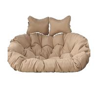 STORYSUNG CojíN Silla Tipo Huevo Colgante 2 Personas, CojíN Columpio Plazas Exteriores, Cesta Doble, Reemplazo del Hamaca(E,170X120CM)