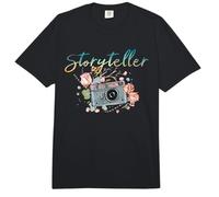 Storyteller Camera Photography Photographer Cameraman Gift Comfort Colors Adult Heavyweight T-Shirt