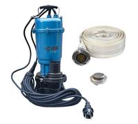 Storz C - Bomba de aguas residuales (manguera 20 30 m, 550 W, 18000 L/h)