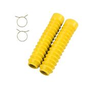 Stoßdämpfer Federbein Cubiertas Protectoras Goma Para Horquilla Delantera Carreras Polainas Botas Protectores Goma Motos Todoterreno Universales Amortiguador Amortiguadores(Blue)