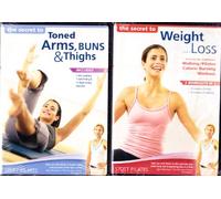 Stott Pilates 2 Pack Collection : , the Secret to Weight Loss Including Walking Pilates and Calorie Burning Workout , the Secret to Toned Arms, Buns and Thighs Including 27 Different Exercises