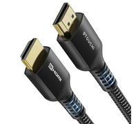 Stouchi 10K 8K Cable HDMI 2.1 de 1M,Certificado 48Gbps de Velocidad Ultra Alta 8K@60 4K@120/144Hz RTX 3080 eARC HDR10 HDCP2.2&2.3 Dolby Compatible con PS 5/Xbox Series X/Samsung/Sony/LG