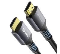 Stouchi 10K 8K Cable HDMI 2.1 de 5M,Certificado 48Gbps de Velocidad Ultra Alta 8K@60 4K@120/144Hz RTX 3080 eARC HDR10 HDCP2.2&2.3 Dolby Compatible con PS 5/Xbox Series X/Samsung/Sony/LG