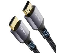 Stouchi Cable 1,5m, 8K Ultra HD 48Gbps Alta Velocidad 8K60 4K120 144Hz RTX 3080 eARC HDR10 4:4:4 HDCP 2.2&2.3 Dolby HDMI 2.1 Compatible con Fire TV/Roku TV / PS5 / Xbox Series X/Samsung/Sony/LG