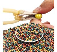 STOUCLA Bola de Arcilla Dura, 500 g, Bola de Barro de 9 mm, para Ejercicios de Centrifugado, Apto para la mayoría de tirachinas (Multiple Colors)