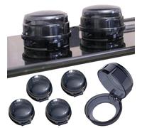 Stove Child Proof Knobs, Clear Heat Resistant Guard Locks, 6 Pack Kitchen Supplies for Kids and Pets, Adhesive Safety Guards for Oven, Gas Range, Cooktop, Kitchen, Home, Apartment, Rental