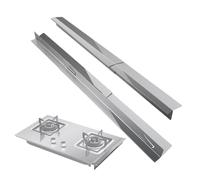 Stove Cover, Heat Resistant Gaps Filler, Non Slip Oven Guards, Silicone Counter Seal, Seamless Stoves Guard Strip for Kitchen, Top, Cooking Area, Countertop, Home Protector, 40/5/3 Inches