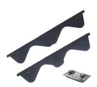 Stove Edge Guard - Stainless Steel Kitchen Counter Slot Cover, Retractable Stove Guards Set Of 2 For Countertops, Stovetops, Microwave & Sink, Heat Resistant Filler & Slot Protector, Easy Clean