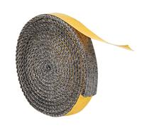 Stove Gasket Adhesive - Fiberglass, 78.7x0.39x0.12 Inches, Self-Adhesive Tape Heat-Resistant | Wood Stove Door Replacement Seal For Fireplaces, Woodburning Stoves, Stoves Gasket Tape For Home Heating