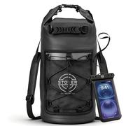 STOVER Mochila impermeable de 5/10/25/30/40/55 L, bolsa seca flotante para kayak, viajes, playa, senderismo y camping, hombres y mujeres