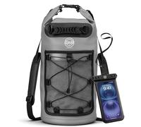 STOVER Mochila impermeable de 5/10/25/30/40/55 L, bolsa seca flotante para kayak, viajes, playa, senderismo y camping, hombres y mujeres