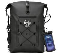 STOVER Mochila impermeable para mujeres y hombres, bolsa de almacenamiento seca enrollable para navegación, kayak, camping y playa