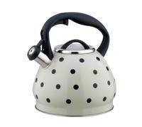 Stovetop Whistling Kettle - Stainless Steel Tea Kettle with Heat-Resistant Handle, Durable Teapot for Kitchen, Perfect for Tea Lovers, Fast Boil, Elegant Design