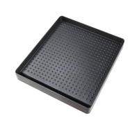 Stovetopp - Sartén para parrilla sin humo, canales de integrados, aleación de aluminio resistente, patrón de crestas elevadas, comodidad para los entusiastas culinarios