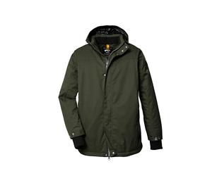 STOY Chaqueta Funcional con Capucha Desmontable, Tallas Grandes para Hombre