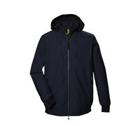 STOY Chaqueta funcional para hombre, impermeable con capucha extraíble, tallas grandes STS 16 MN BLSN, azul marino, 6XL, 43104-000