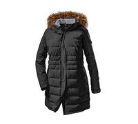 STOY WMN Quilted PRK A Parka con Aspecto de plumón y Capucha Desmontable, Mujer, Negro, 48
