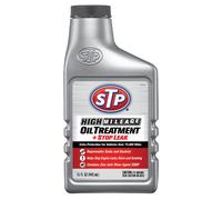 STP Fórmula de Tratamiento de Aceite de Alto Kilometraje para Coches y Camiones Botellas Stop Fugas 15 Fl Oz 15604B