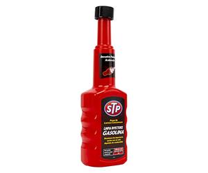 STP Limpia Inyectores para Motores de Gasolina, Elimina Depósitos, Reduce Emisiones y Ralentí Brusco, Mejora Ahorro de Combustible y Potencia, 200 ml