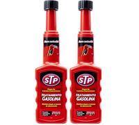 STP Tratamiento para Motores de Gasolina, Mejora Aditivos, Reduce Emisiones y Consumo de Combustible, Limpia Inyectores y Válvulas, Combate Óxido y Corrosión, 200ml, El embalaje puede variar