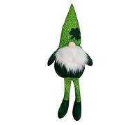 Stpatrick 's Day Gnomes Irish Leprechaun Tomtes Felpa March Nisse Dwarf Farmhouse Escalonada Bandeja Adornos Artesanía