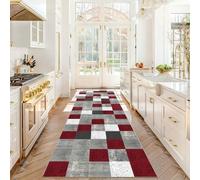 Stqyeiw Alfombra de Pasillo Larga 50 x 260 cm Antideslizante y Lavables Alfombra Corredor de Pelo Corto tapetes de Cocina para Entrada lavandería Corredor Pasillo