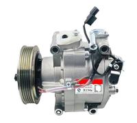 STR08 3905 13738097T1 COMPRESOR DE AIRE ACONDICIONADO For AUTOMÓVIL, COMPATIBLE CON HONDA, CITY 2014 2015 2016 2017 2018, CONTROL