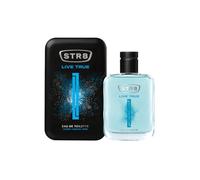 STR8 EDT LIVE TRUE 50 ml - Fragancia fresca e invigoratante con notas cítricas y de madera, centro de larga duración, ideal para uso diario, perfecto para cualquier ocasión