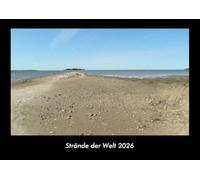 Strände der Welt 2026 Fotokalender DIN A3: Monatskalender mit Bild-Motiven aus Fauna und Flora, Natur, Blumen und Pflanzen