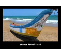 Strände der Welt 2026 Fotokalender DIN A3: Monatskalender mit Bild-Motiven aus Fauna und Flora, Natur, Blumen und Pflanzen