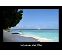Strände der Welt 2026 Fotokalender DIN A3: Monatskalender mit Bild-Motiven aus Fauna und Flora, Natur, Blumen und Pflanzen