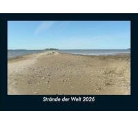 Strände der Welt 2026 Fotokalender DIN A5: Monatskalender mit Bild-Motiven aus Fauna und Flora, Natur, Blumen und Pflanzen