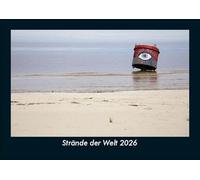 Strände der Welt 2026 Fotokalender DIN A5: Monatskalender mit Bild-Motiven aus Fauna und Flora, Natur, Blumen und Pflanzen